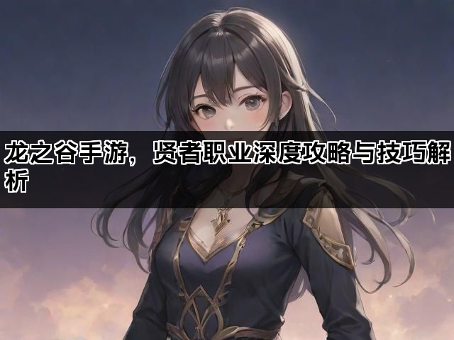 龙之谷手游，贤者职业深度攻略与技巧解析