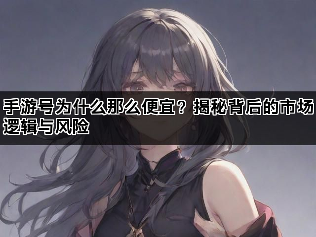 手游号为什么那么便宜？揭秘背后的市场逻辑与风险