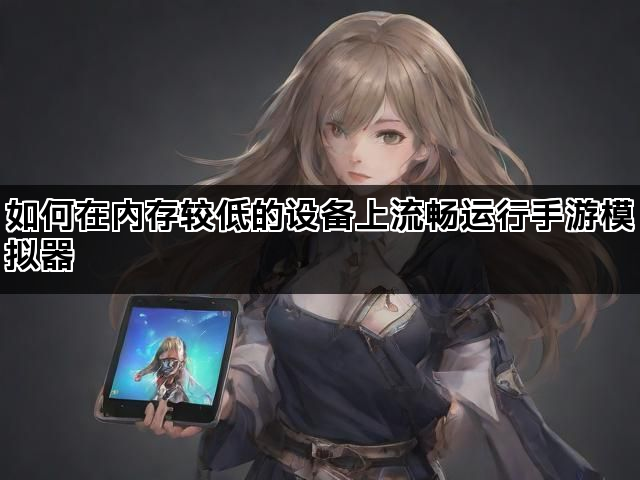 如何在内存较低的设备上流畅运行手游模拟器