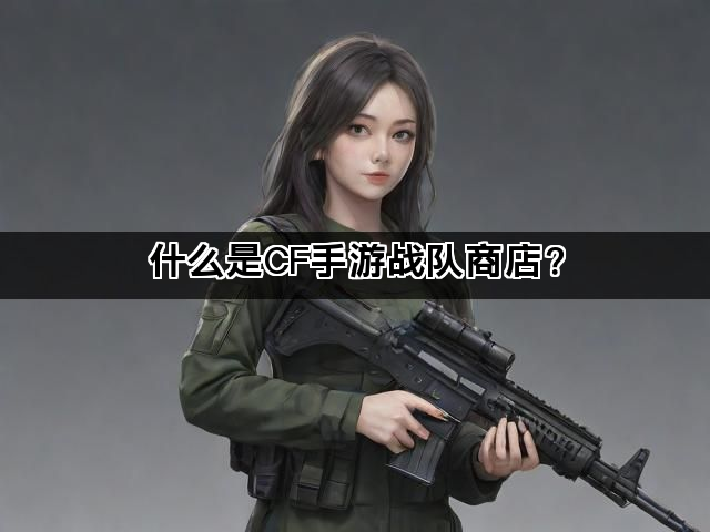什么是CF手游战队商店？