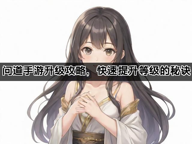 问道手游升级攻略，快速提升等级的秘诀