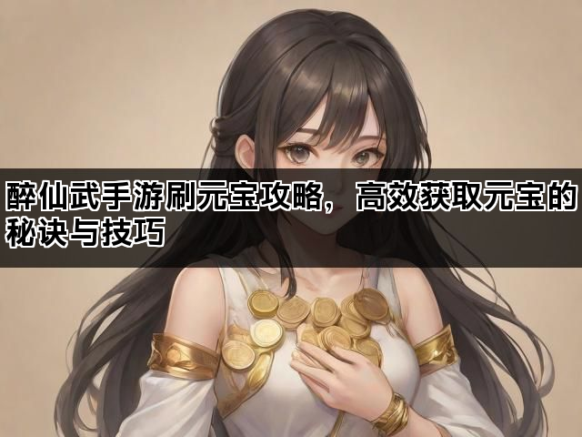 醉仙武手游刷元宝攻略，高效获取元宝的秘诀与技巧