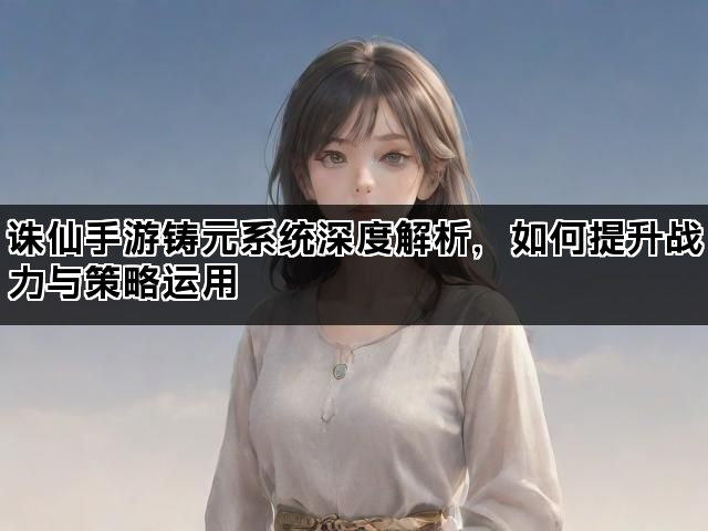 诛仙手游铸元系统深度解析，如何提升战力与策略运用