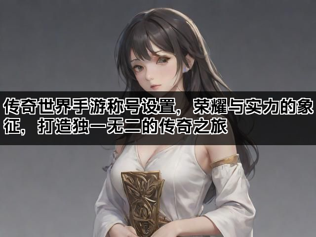 传奇世界手游称号设置，荣耀与实力的象征，打造独一无二的传奇之旅