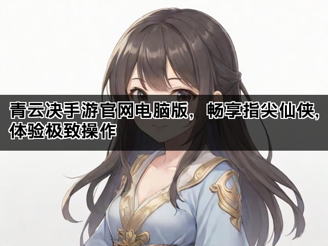 青云决手游官网电脑版，畅享指尖仙侠，体验极致操作