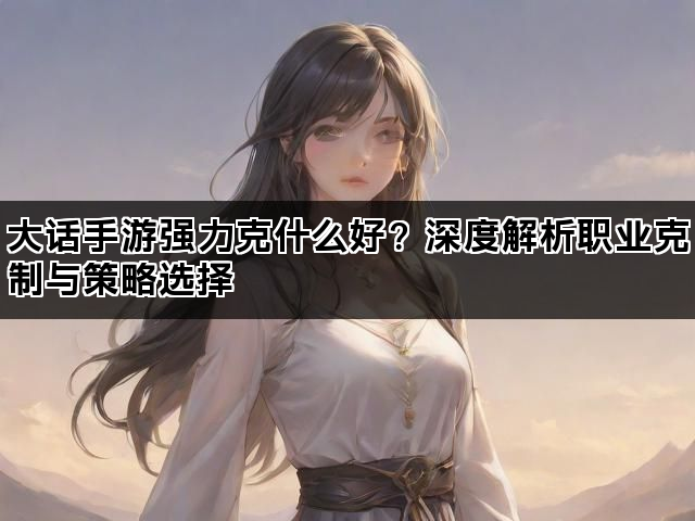 大话手游强力克什么好？深度解析职业克制与策略选择
