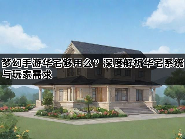 梦幻手游华宅够用么？深度解析华宅系统与玩家需求