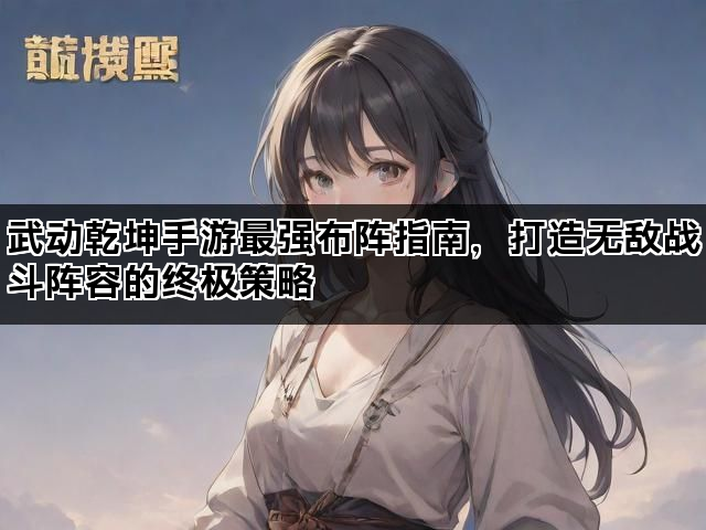 武动乾坤手游最强布阵指南，打造无敌战斗阵容的终极策略