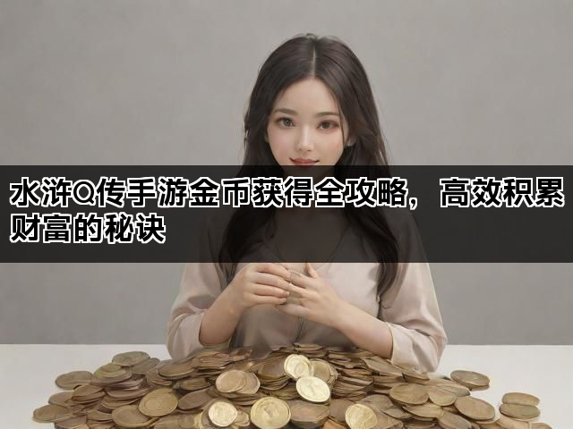 水浒Q传手游金币获得全攻略，高效积累财富的秘诀