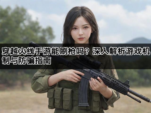 穿越火线手游能刷枪吗？深入解析游戏机制与防骗指南