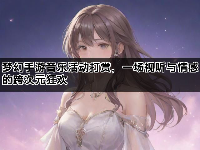 梦幻手游音乐活动打赏，一场视听与情感的跨次元狂欢