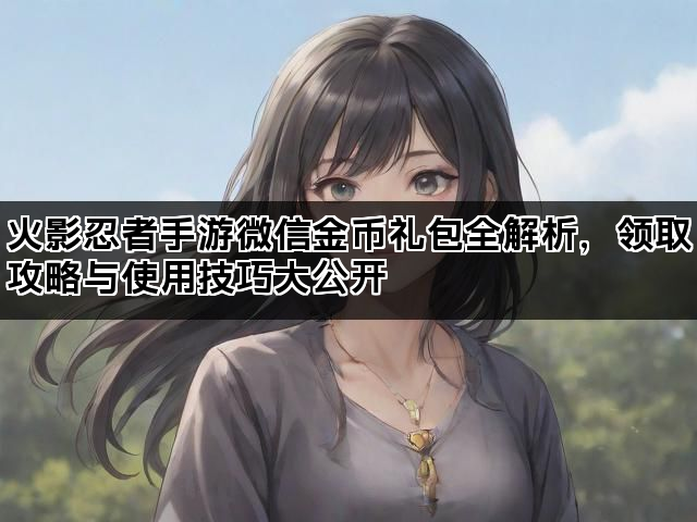 火影忍者手游微信金币礼包全解析，领取攻略与使用技巧大公开