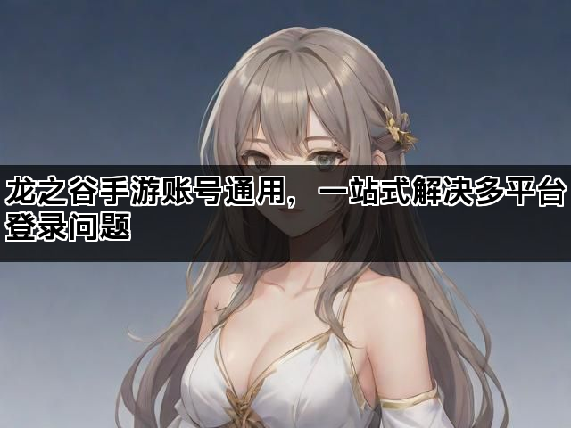 龙之谷手游账号通用，一站式解决多平台登录问题