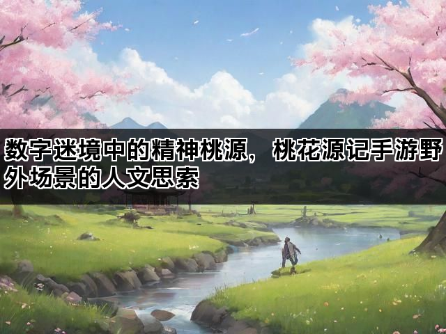 数字迷境中的精神桃源，桃花源记手游野外场景的人文思索