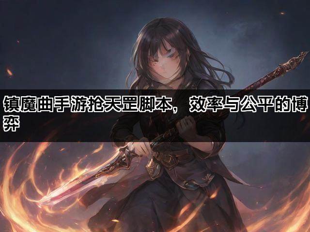 镇魔曲手游抢天罡脚本，效率与公平的博弈