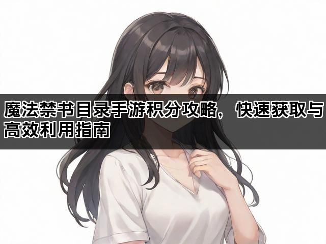魔法禁书目录手游积分攻略，快速获取与高效利用指南