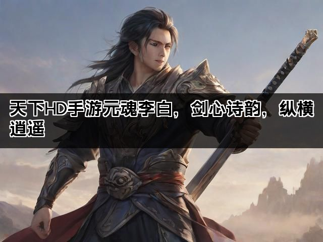 天下HD手游元魂李白，剑心诗韵，纵横逍遥