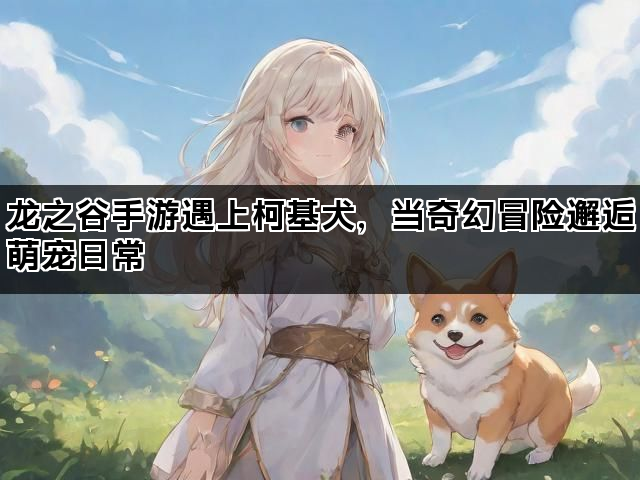 龙之谷手游遇上柯基犬，当奇幻冒险邂逅萌宠日常