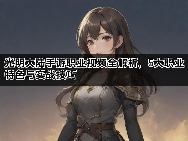 光明大陆手游职业视频全解析，5大职业特色与实战技巧