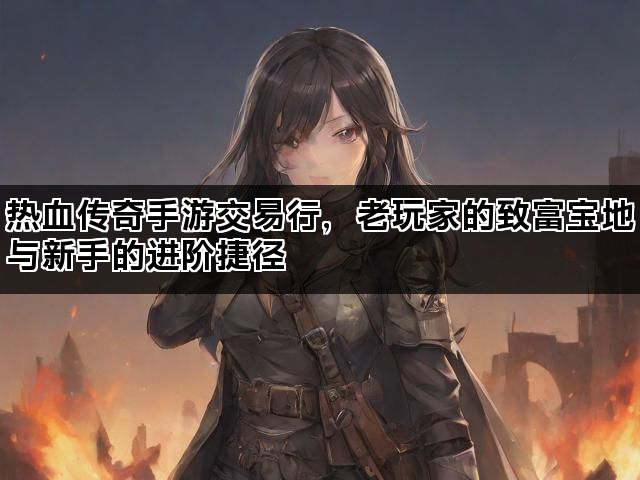 热血传奇手游交易行，老玩家的致富宝地与新手的进阶捷径