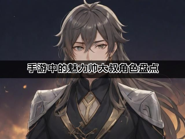 手游中的魅力帅大叔角色盘点
