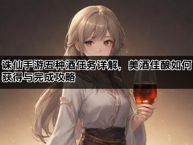 诛仙手游五种酒任务详解,美酒佳酿如何获得与完成攻略 诛仙手游五种酒任务详解,美酒佳酿如何获得与完成攻略