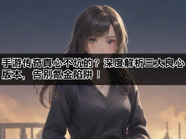 手游传奇真心不坑的?深度解析三大良心版本,告别氪金陷阱! 手游传奇真心不坑的?深度解析三大良心版本,告别氪金陷阱!