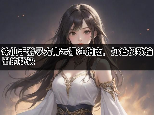 诛仙手游暴力青云灌注指南，打造极致输出的秘诀