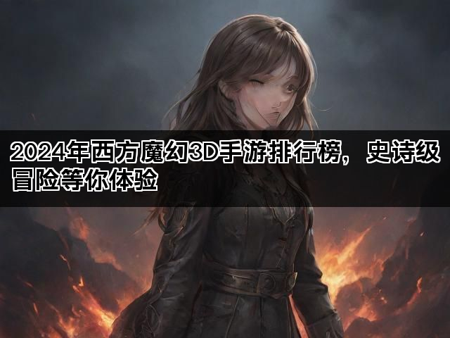 2024年西方魔幻3D手游排行榜，史诗级冒险等你体验