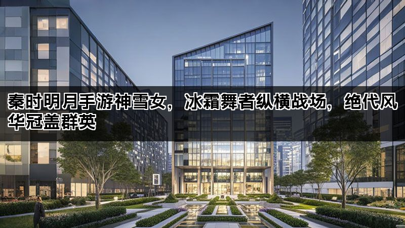 秦时明月手游神雪女，冰霜舞者纵横战场，绝代风华冠盖群英