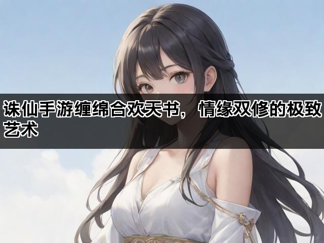 诛仙手游缠绵合欢天书，情缘双修的极致艺术