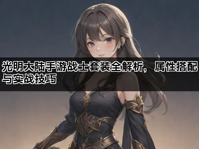 光明大陆手游战士套装全解析，属性搭配与实战技巧