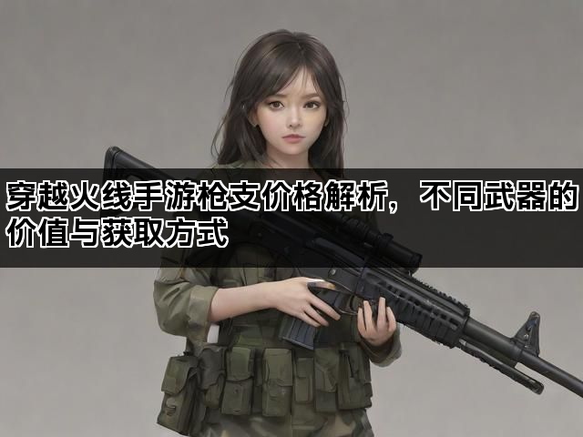 穿越火线手游枪支价格解析，不同武器的价值与获取方式