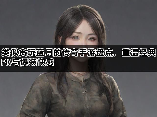 类似贪玩蓝月的传奇手游盘点，重温经典PK与爆装快感