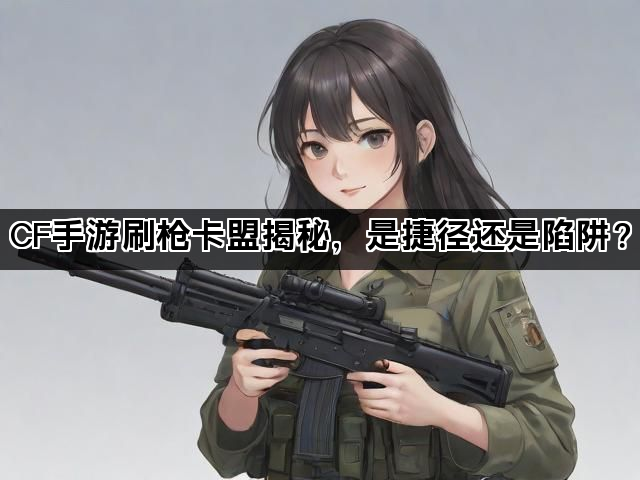 CF手游刷枪卡盟揭秘，是捷径还是陷阱？