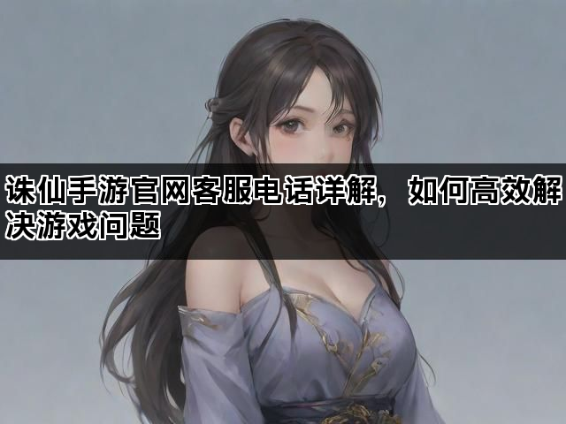 诛仙手游官网客服电话详解，如何高效解决游戏问题