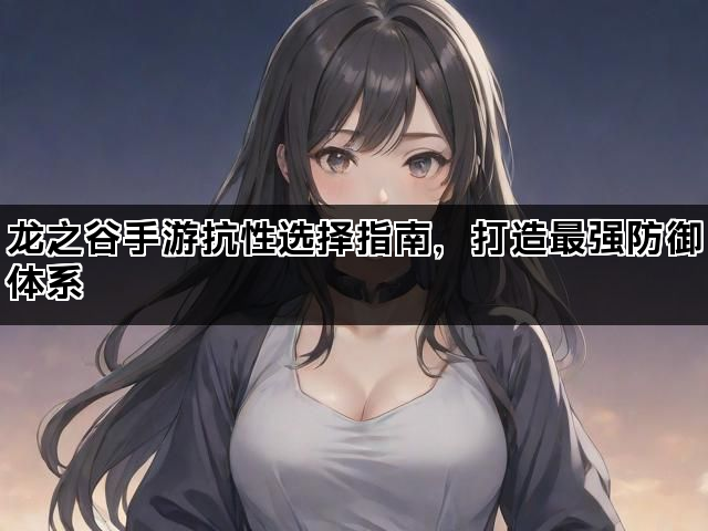 龙之谷手游抗性选择指南，打造最强防御体系