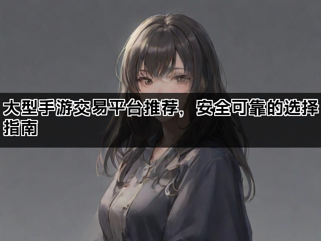 大型手游交易平台推荐，安全可靠的选择指南