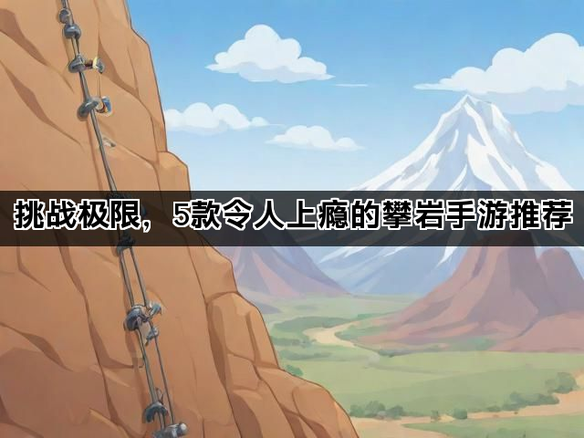 挑战极限，5款令人上瘾的攀岩手游推荐