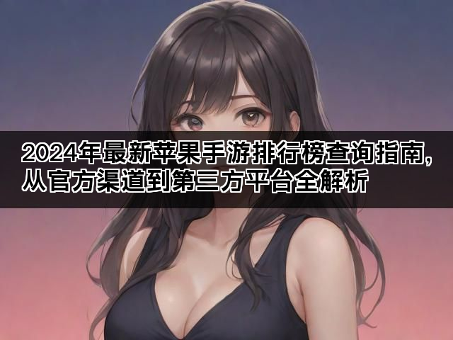 2024年最新苹果手游排行榜查询指南，从官方渠道到第三方平台全解析