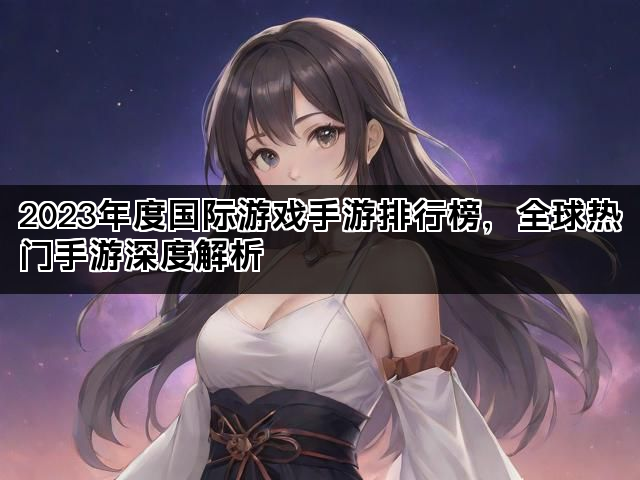 2023年度国际游戏手游排行榜，全球热门手游深度解析