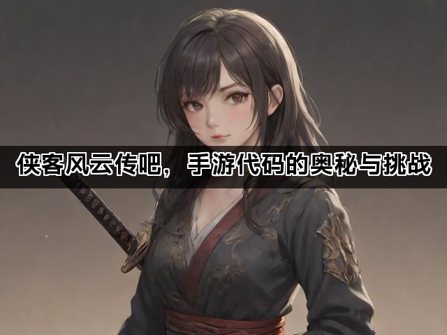 侠客风云传吧，手游代码的奥秘与挑战