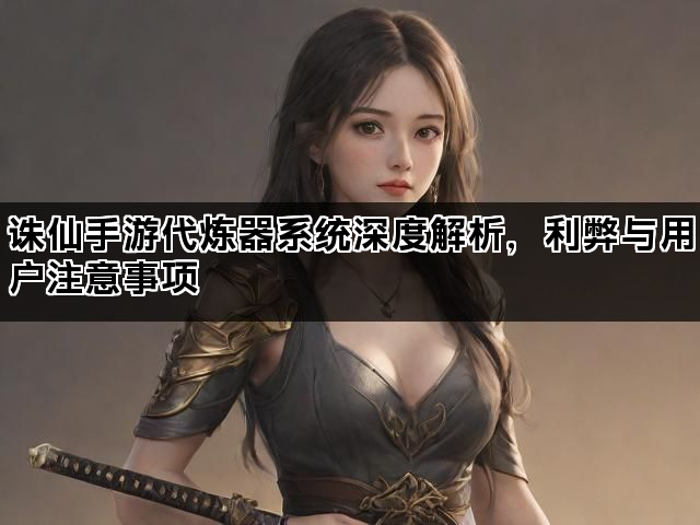 诛仙手游代炼器系统深度解析，利弊与用户注意事项