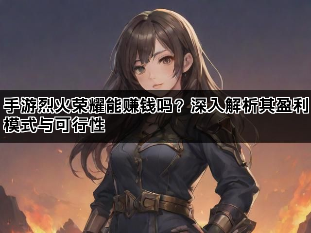 手游烈火荣耀能赚钱吗？深入解析其盈利模式与可行性