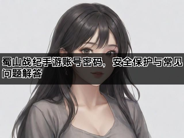 蜀山战纪手游账号密码，安全保护与常见问题解答