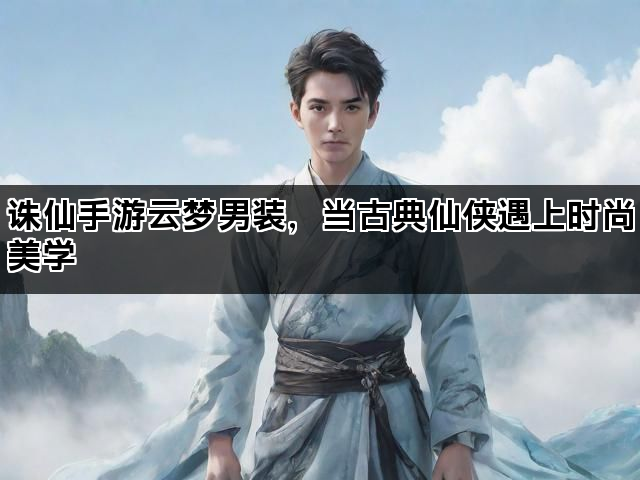 诛仙手游云梦男装，当古典仙侠遇上时尚美学