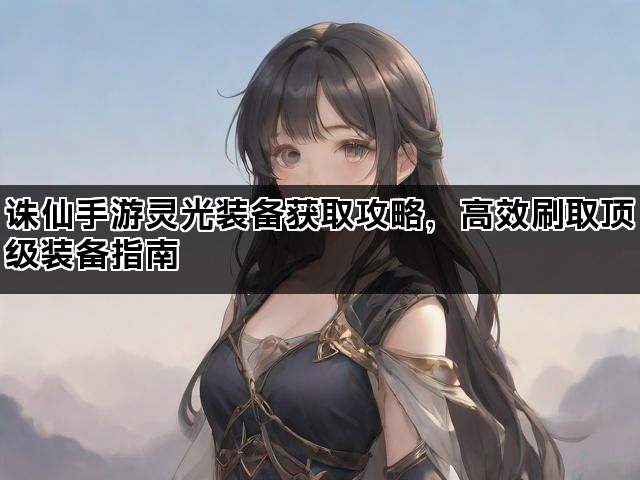 诛仙手游灵光装备获取攻略，高效刷取顶级装备指南