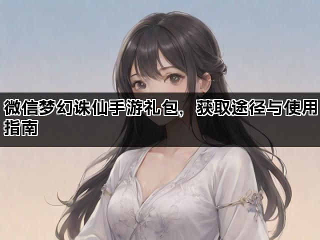 微信梦幻诛仙手游礼包，获取途径与使用指南