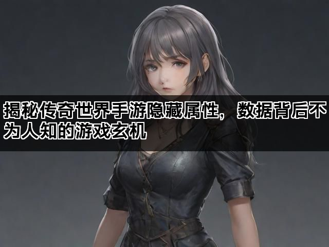 揭秘传奇世界手游隐藏属性，数据背后不为人知的游戏玄机