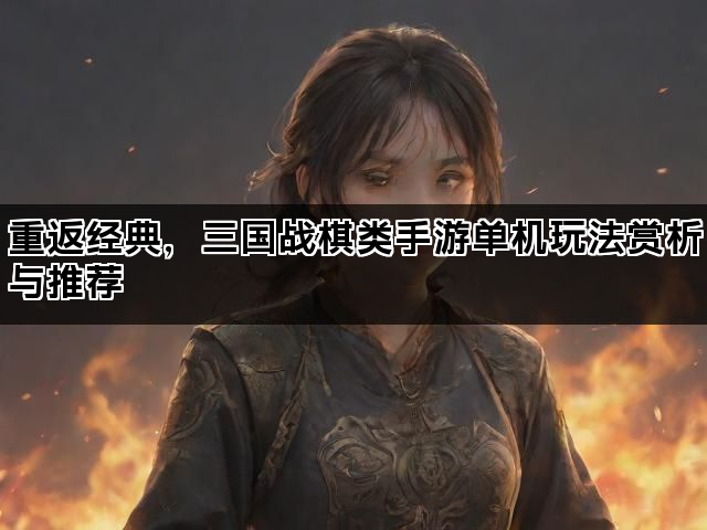 重返经典，三国战棋类手游单机玩法赏析与推荐